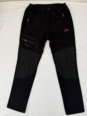 Outdoor sports Men's Black Softshell Outdoor Pants - NWOT